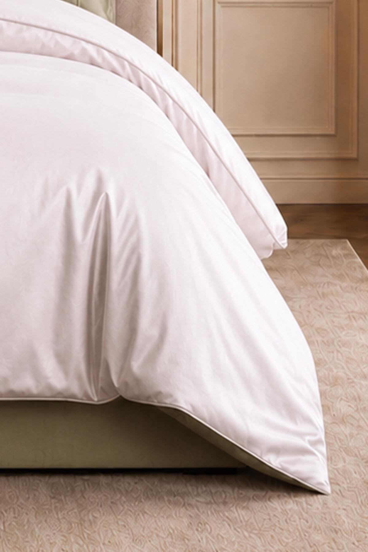 Alix Piped Cotton Satin Double 6-Piece Duvet Cover Set