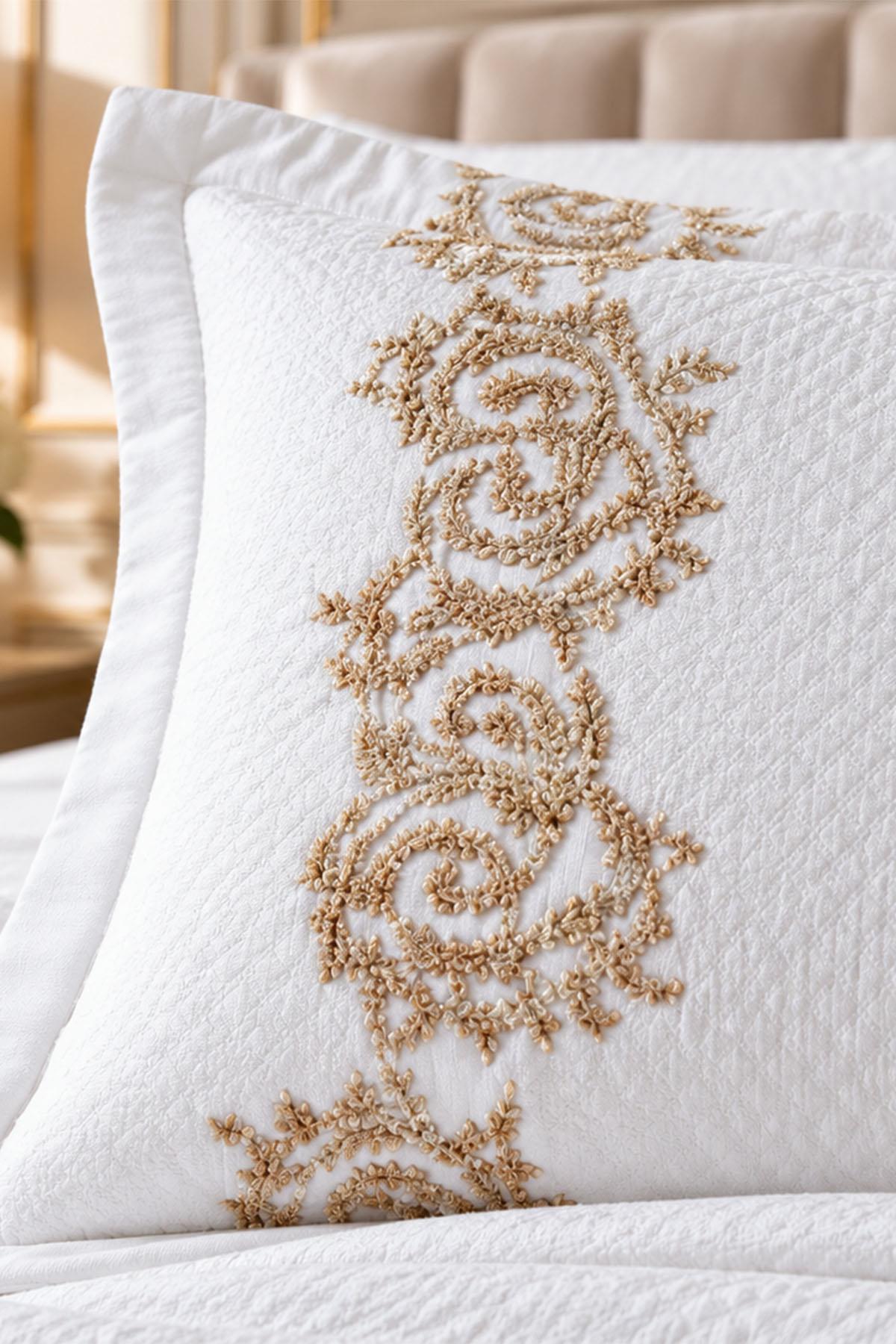 Como 100% Cotton Double Bed Quilt Set