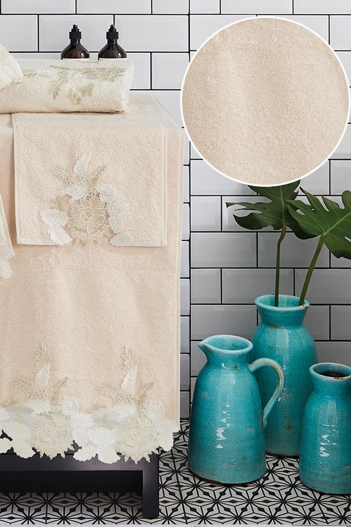 Florence Lace Face Towel (50 x 90 cm)