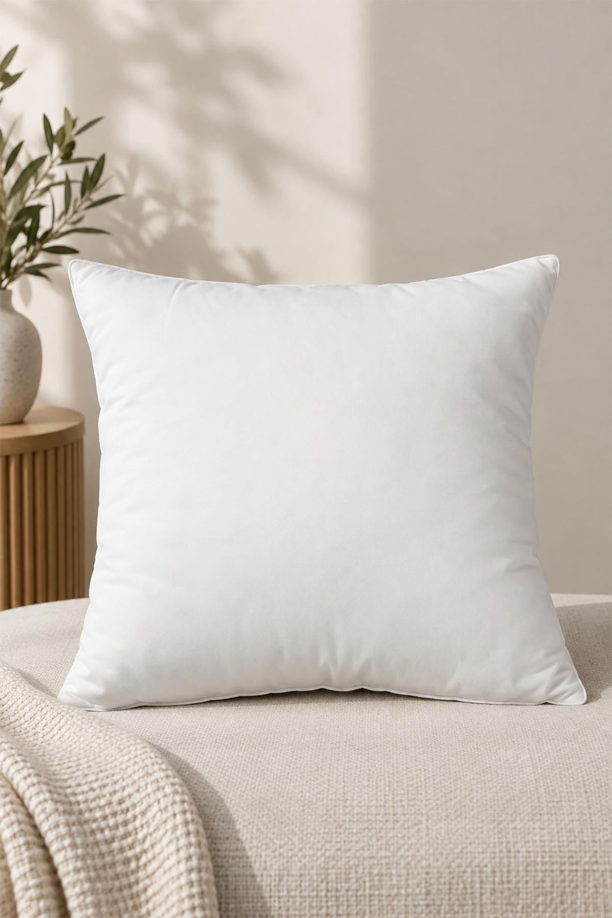 Microfiber Trimmed Cushion Pillow (45 x 45 cm) / 500 GR
