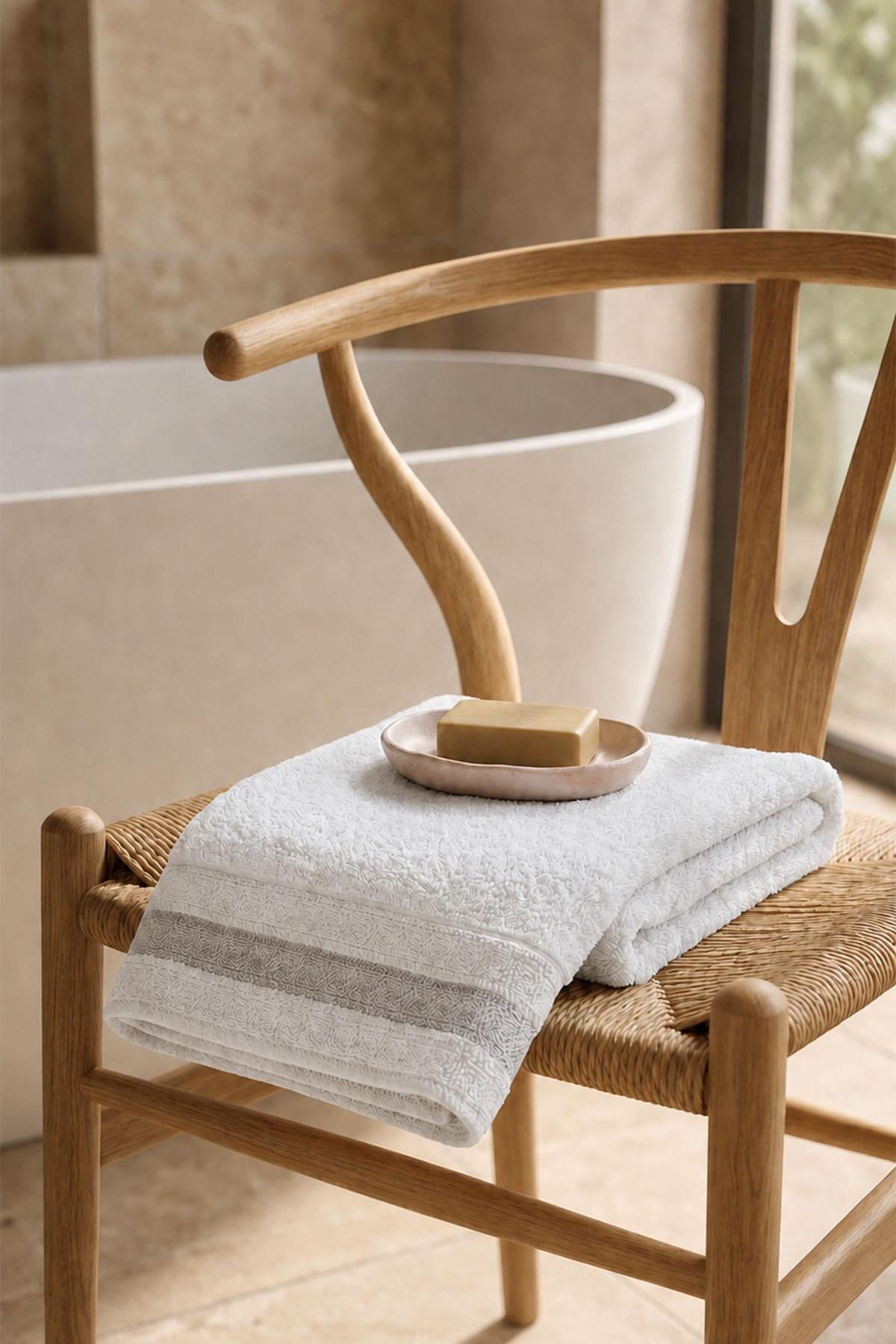 Samos Striped Hand Towel (30 x 50 cm)